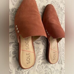 Sole Society So-Ellyanah Mules Spanish Tile 8M